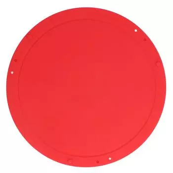 Многофункциональная силиконовая разделочная доска, коврик для фруктов, круглая доска, коврики для пикника, подставки для еды для кухни, улицы L(for 6.5-9kg) красный