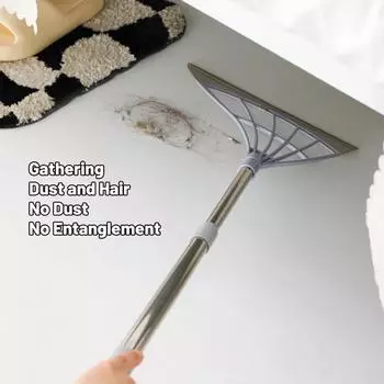 Многофункциональная силиконовая волшебная метла для удаления шерсти домашних животных, стеклоочиститель, очищает пыль, волосы, жидкости, бытовые и офисные чистящие средства