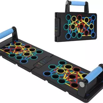 Многофункциональная система для отжиманий 24 в 1, напольная система для упражнений на мышцы груди, профессиональное оборудование для сжигания жира, силовые тренировки для мужчин и женщин 1pc