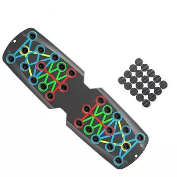 Многофункциональная складная доска для отжиманий, фитнес-тренировок, инструмент для отжиманий, стойки для отжиманий, доска для упражнений, мышечная доска для дома B