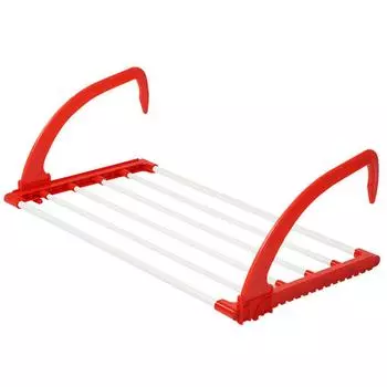 Многофункциональная складная вешалка для балкона, регулируемая вешалка для сушки одежды в помещении и на улице, вешалка для обуви