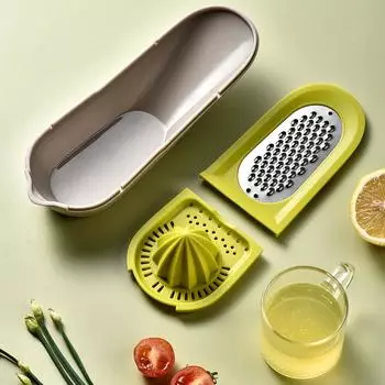 многофункциональная соковыжималка для лимона, соковыжималка, кухонные инструменты, измельчитель, пресс, соковыжималка два в одном