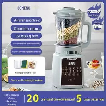 Многофункциональная соковыжималка Duomeng с функцией интеллектуального нагрева и соевого молока Titanium Gray