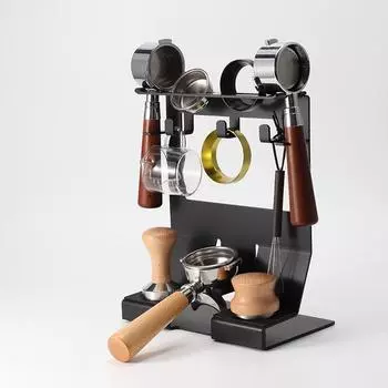 Многофункциональная стойка для хранения кофейных принадлежностей и ручек