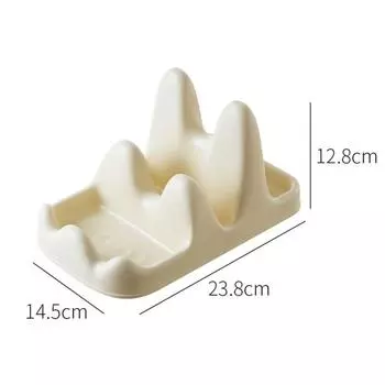 Многофункциональная стойка для хранения кухонных принадлежностей, держатель для крышки ложки, крышка для кастрюли, финишер для кухни бежевый