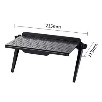 Многофункциональная стойка для хранения ТВ, компьютера, ЖК-дисплея, регулируемый кронштейн для хранения экрана, держатель верхней полки чёрный