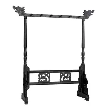 Многофункциональная стойка для каллиграфических кистей, держатель для китайских кистей, офисные художественные принадлежности wood color