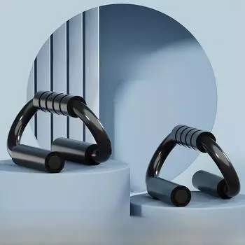 Многофункциональная стойка для отжиманий для силовых тренировок взрослых, поддерживающая планка 300 kg load-bearing чёрный