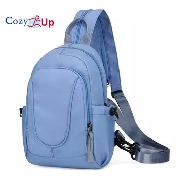 Многофункциональная сумка через плечо Cozy Up для мужчин и женщин, нагрудная сумка, сумка через плечо, дорожный рюкзак 30X21X10CM красный