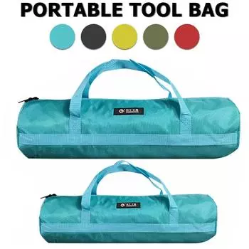 Многофункциональная сумка для инструментов 1680D Ткань Оксфорд Водонепроницаемая Большая вместительная сумка электрика Портативные сумки для хранения инструментов Сумка для оборудования чёрный