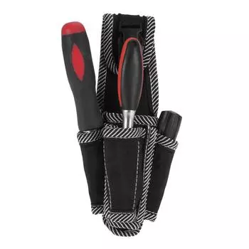 Многофункциональная сумка для инструментов электрика, поясной карман, поясной держатель для хранения, черный