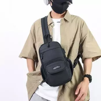 Многофункциональная сумка для мужчин, водоотталкивающая нагрудная сумка, дорожная поясная сумка, большая вместимость, сумка на плечо серый