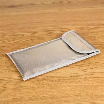 Многофункциональная сумка для защиты от радиочастотного сигнала, блокирующая вредное излучение, модные аксессуары, усовершенствованная сумка для хранения мобильных блокировщиков сигналов бежевый