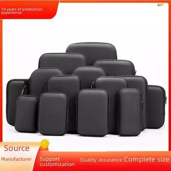 Многофункциональная сумка из ЭВА для инструментов и наушников, устойчивая к сжатию, для цифровых камер 7*7*3