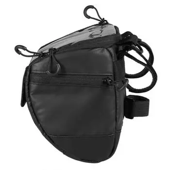 Многофункциональная сумка на руль велосипеда, сумка-корзина, передний карман для трубки, спорт на открытом воздухе