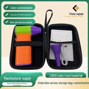 Многофункциональная сумка Spot Adaption X3 EVA для хранения кабелей, жесткого диска и вентилятора 17*12*5 - Carbon fiber pattern