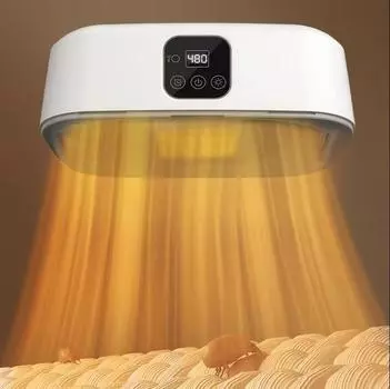 Многофункциональная сушилка, электрическая сушилка для одежды, портативная компактная складная сушилка для белья с сушильным мешком и настройкой времени белый