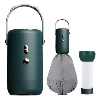 Многофункциональная сушилка для дома, мини-сушилка для одежды, портативная дорожная сушилка с электрическим подогревом Style A зелёный