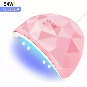 Многофункциональная светодиодная лампа для ногтей, УФ-светодиодная кабина, УФ-светодиодная сушилка для геля для ногтей, профессиональный материал, аксессуары для ногтей, инструменты USB белый