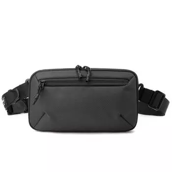 Многофункциональная тактическая поясная сумка, водонепроницаемая нейлоновая наружная нагрудная сумка, модная повседневная сумка на одно плечо, переносная 10 inch серый