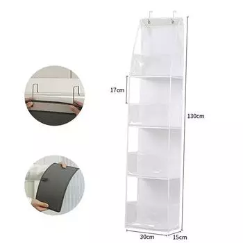 Многофункциональная тканевая подвесная сумка для хранения за дверью, многослойная подвесная сумка для хранения, разный органайзер для хранения, подвесная сумка