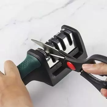 Многофункциональная точилка для ножей для домашней кухни, быстрая заточка профессиональных ножниц, ножей, лезвий, ножей для пищевых продуктов L