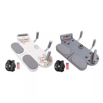 Многофункциональная тренировочная доска, тренажер для мышц живота, тренажер для груди, портативный домашний тренажерный зал White