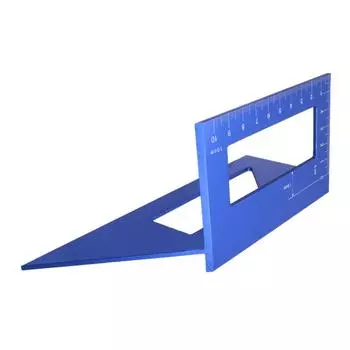 Многофункциональная угловая линейка (синий) ?