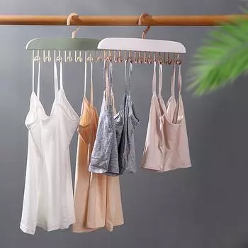 Многофункциональная вешалка для бюстгальтера, вешалка для ремня для женщин, прочный и долговечный чехол для хранения пояса для шапок, шарфов, бюстгальтеров, принадлежностей для шкафа зелёный