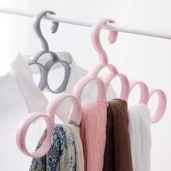 Многофункциональная вешалка для полотенец, прочная несущая удобная удобная вешалка для одежды, брюк, завязок на поясе зелёный