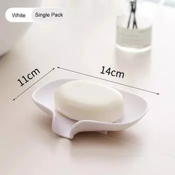 Многофункциональная водонепроницаемая пластиковая мыльница, креативная мягкая силиконовая мыльница с дренажем, подставка для губки, инструменты для органайзера для ванной комнаты