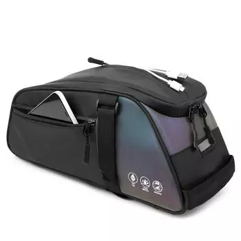 Многофункциональная водонепроницаемая сумка для заднего багажника велосипеда, сумка для велосипеда на заднюю стойку с плечевым ремнем Type 2