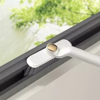 Многофункциональная вращающаяся щетка для чистки щелей, унитаз, плитка, стыки, мертвый угол, щели, щетка для чистки щелей, душевая, пол, кухня коричневый