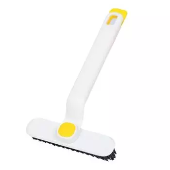 Многофункциональная вращающаяся щетка Yousheng для чистки щелей с жесткой щетиной, эргономичный дизайн, инструмент для домашнего использования, щетка для ванной комнаты 1pc белый