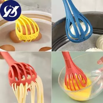 Многофункциональная взбивалка для яиц «три в одном», зажим для еды, зажим для лапши, инструмент для выпечки, палочка для смешивания яиц, ручная взбивалка для яиц вино красного