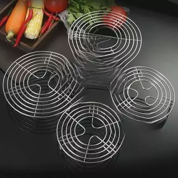 Многофункциональная жаропрочная подставка для кастрюль и пароварок из нержавеющей стали Chengdeli