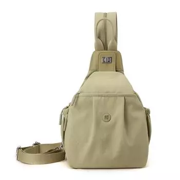 Многофункциональная женская сумка Рюкзак для улицы Нагрудная сумка Сумка через плечо Дорожная сумка легкие хаки