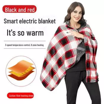 Многофункциональное электрическое одеяло и шаль с USB-подогревом для офиса