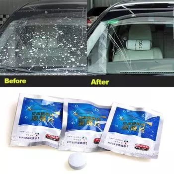 Многофункциональное чистящее средство, суперчистящее средство, твердый, модный, спрей для внутреннего зеркала заднего вида, автомобильное стекло, аксессуары для зеркал заднего вида 3PCS