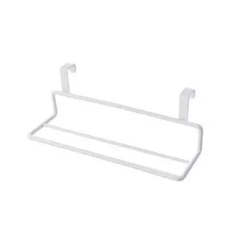 Многофункциональное хранилище Двойная полка Крючок для двери Держатель для полотенец Шкаф Вешалка для полотенец