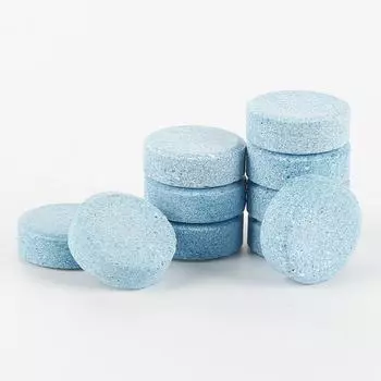 Многофункциональное концентрированное шипучее средство для чистки стекол Концентрированные таблетки 2pcs