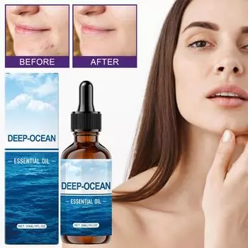 Многофункциональное масло для лица, тела, волос, многофункциональное увлажняющее и питательное средство для ухода за кожей и волосами, масло 30 мл One Size синий