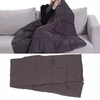 Многофункциональное одеяло с подогревом, зимнее USB-одеяло с подогревом, носимое одеяло с подогревом для согревания тела