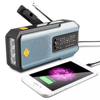 Многофункциональное радио 2000 мАч Power Bank зарядное устройство для телефона ручное солнечное зарядное устройство Type-C радиостанция для погоды для кемпинга в помещении и на открытом воздухе розовый