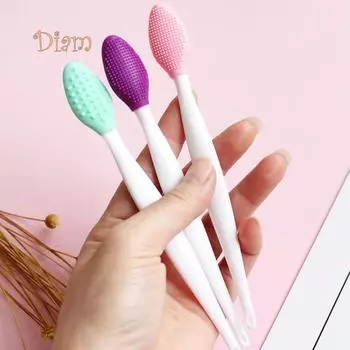 Многофункциональное силиконовое средство для удаления черных точек Plar Bear, очищающая щетка для лица фиолетовый