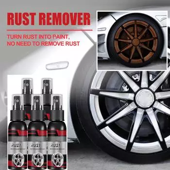 Многофункциональное средство для очистки металла, спрей для очистки металла автомобиля, конвертер для очистки краски по металлу на водной основе, чистка для технического обслуживания автомобиля 100/200/300/500 мл One Size