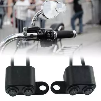 Многофункциональные 12 В переключатели для крепления мотоцикла, кнопка ВКЛ. ВЫКЛ., пластиковые переключатели для телевизора, скутера, электровелосипеда, водонепроницаемые left