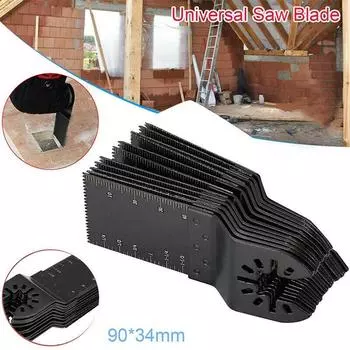 Многофункциональные аксессуары для электроинструментов, универсальный многофункциональный инструмент Cutte, универсальное пильное полотно 34mmx90mm-Closed fine tooth