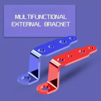 Многофункциональные аксессуары для модификации мотоцикла Кронштейн для крепления фар Кронштейн для крепления зеркала заднего вида Удлинительный кронштейн красный