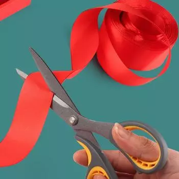 Многофункциональные бытовые многофункциональные офисные портные из нержавеющей стали большого размера, черные с желтыми ручными ножницами 1PC